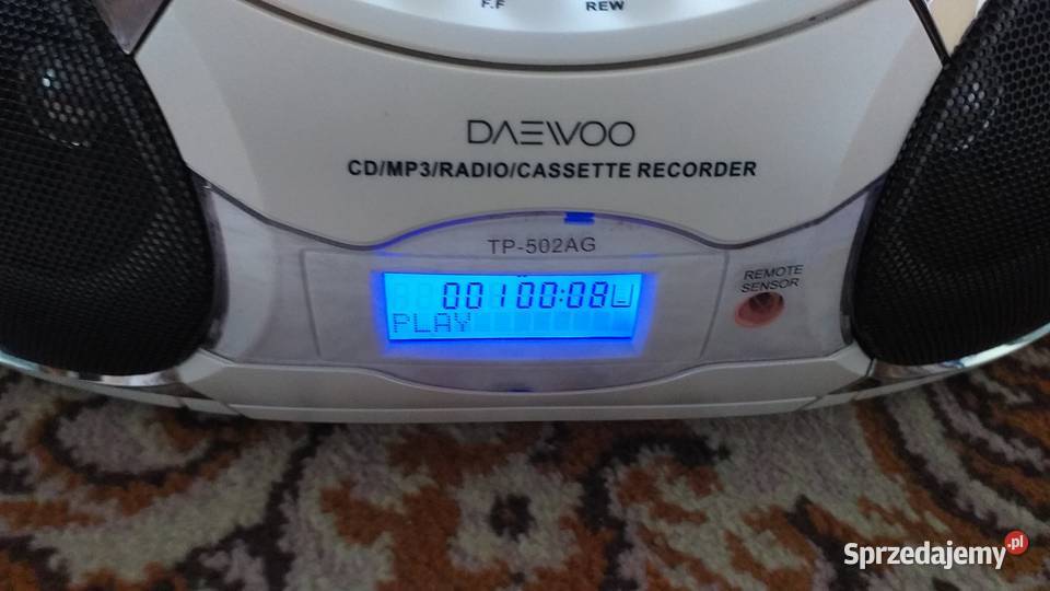 Radiomagnetofon Daewoo Kozienice