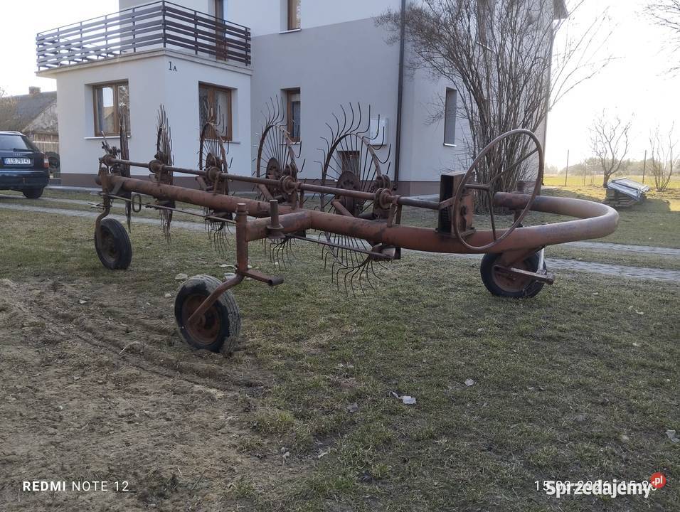 Zgrabiarka do siana 5 ramienna słoneczko Lubartów