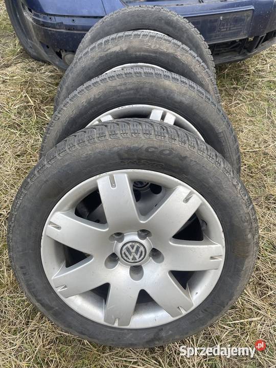Alufelgi 16 komplet Volkswagen 5x112 et37 opony