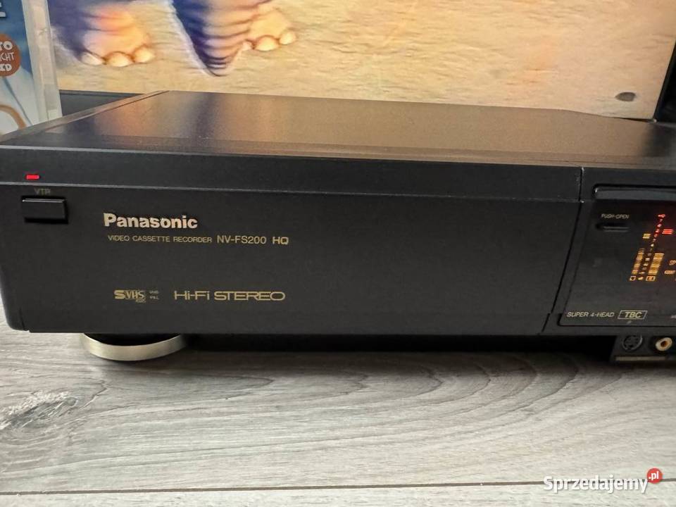 Magnetowid PanasonicNVFS200 Oryginalny Pilot Elektronika