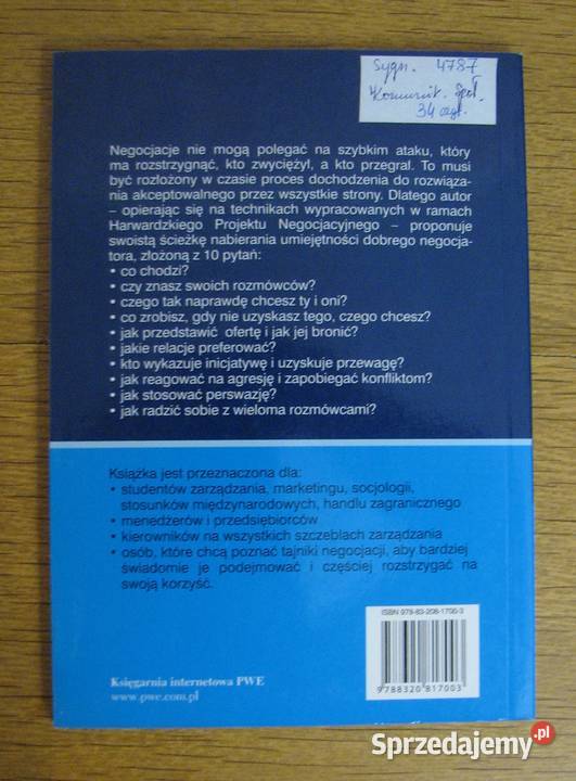 Maurice A Bercoff Negocjacje Parczew