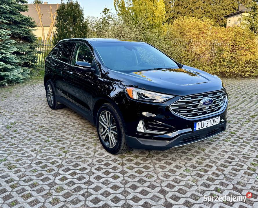 Ford Edge Titanium 4x4 20tb Bogate wyposażenie elektrycznie ustawiane fotele Lublin