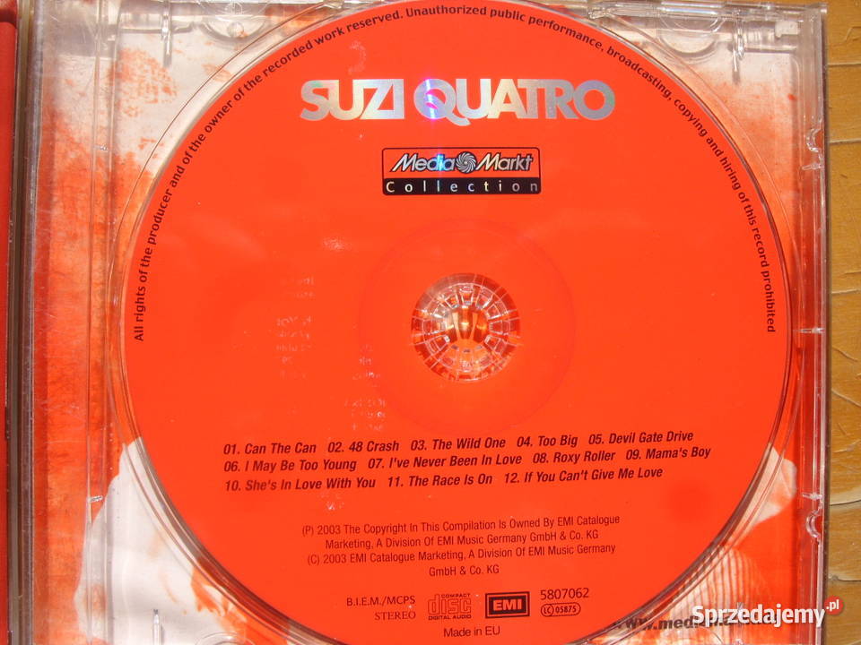 PLYTA CD SUZI QUATRO CAN THE CAN CD Wołów