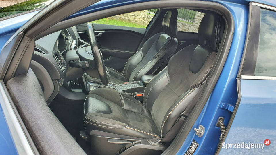 Volvo V40 20 D2 120 rDesign NAVI BiXenon Skóra tempomat V40 Chmielnik