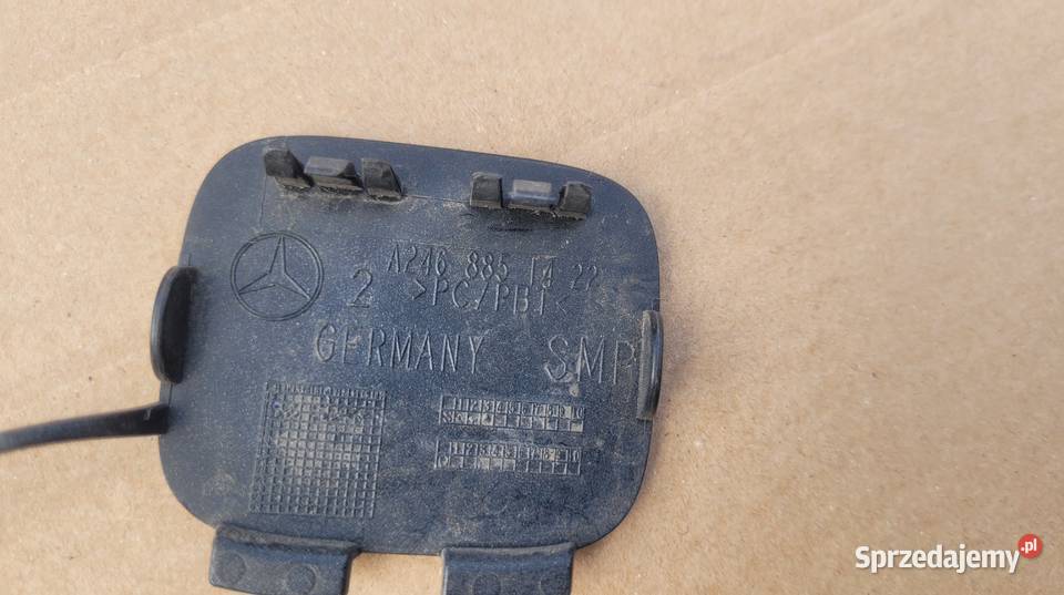 MERCEDES BKLASA W246 LIFT ZAŚLEPKA HAKA ZDERZAKA śląskie Ruda Śląska