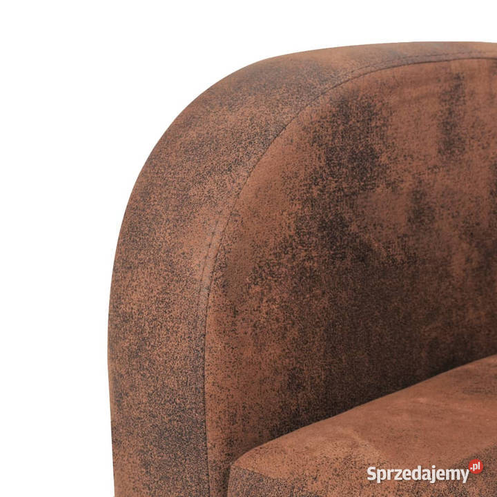 Sofa 2osobowa ze sztucznej skóry zamszowej Warszawa