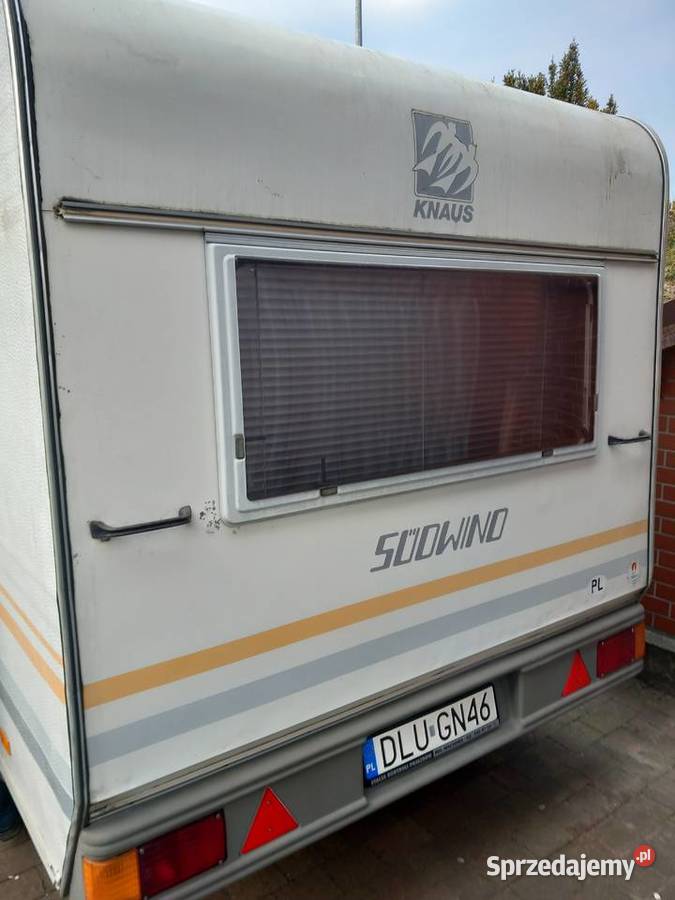 PRZYCZEPA CAMPINGOWA KNAUS SUDWIND 420M dolnośląskie Ścinawa