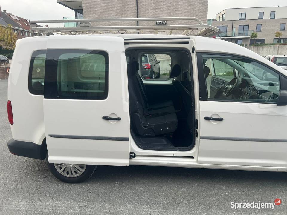 Volkswagen Caddy Maxi 20tdi 5osobowe 2017r nieuszkodzony Ciechanowiec sprzedam
