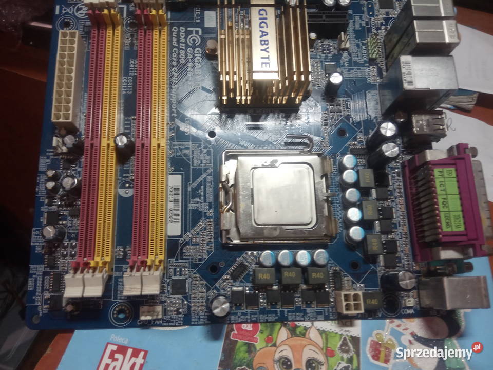 płyta główna zintegrowana karta sieciowa Sanniki