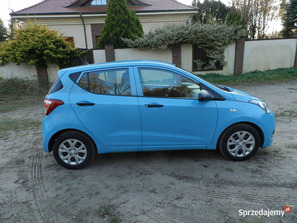Hyundai i10 II śliczny mały tanii zarejestrowany manualna Puszczykowo
