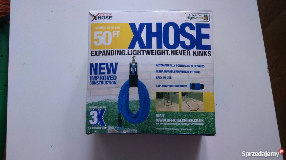 Wąż ogrodowy XHOSE oryginał 15mb NOWY Warszawa