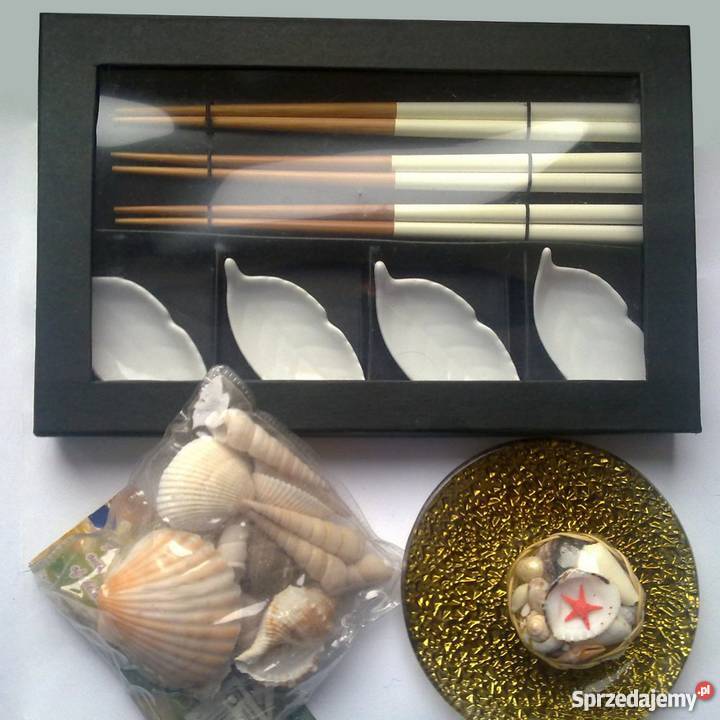 Pałeczki do chińskiego jedzenia Muszelki beżowy