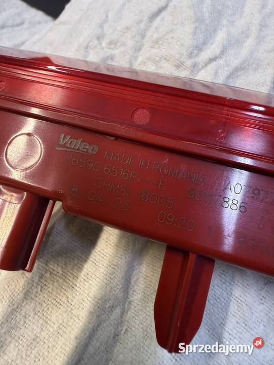 Trzecie światło stop w klapę klapy Renault Kłobuck