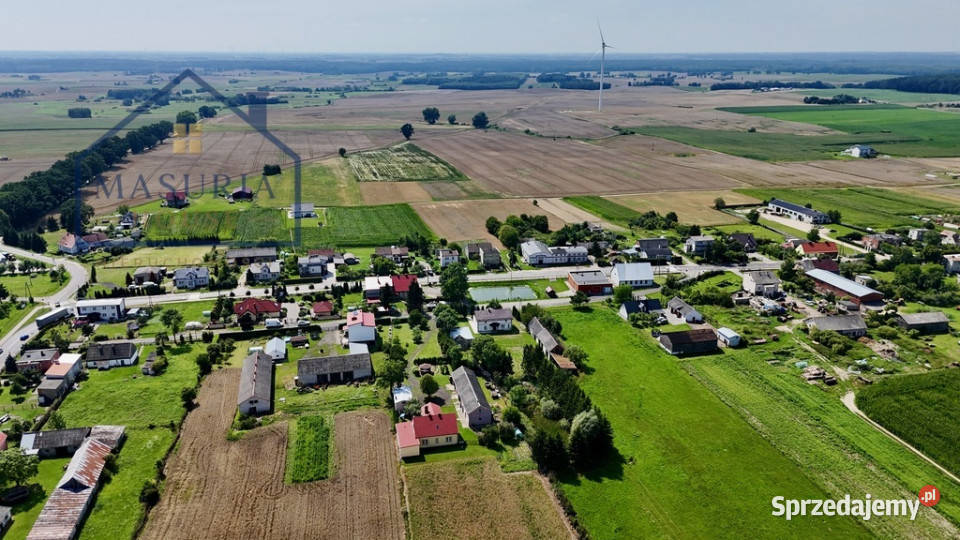 Dom 6 pokoi budynki gospodarcze 6368 m2 Rok budowy 1930 warmińsko-mazurskie Jędrychowo