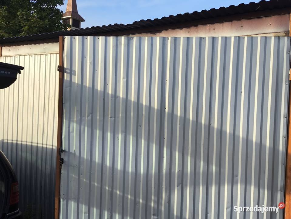 Garaż Stary Sącz oś Słoneczne 4x9m 36m2 sprzedam blacha Garaże i miejsca postojowe