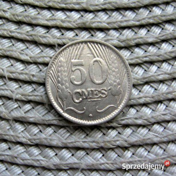 Luksemburg 50 Centymów 1930r Kalisz
