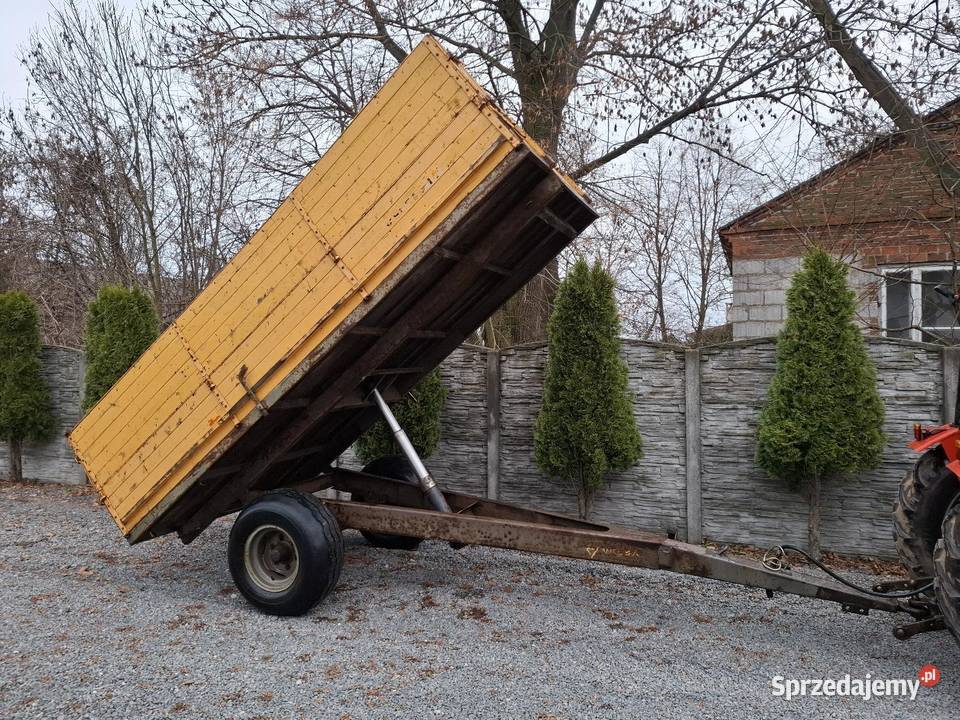 Przyczepa wywrotka kiper velsa 5 tp 6ton Przyczepy rolnicze Chobrzany