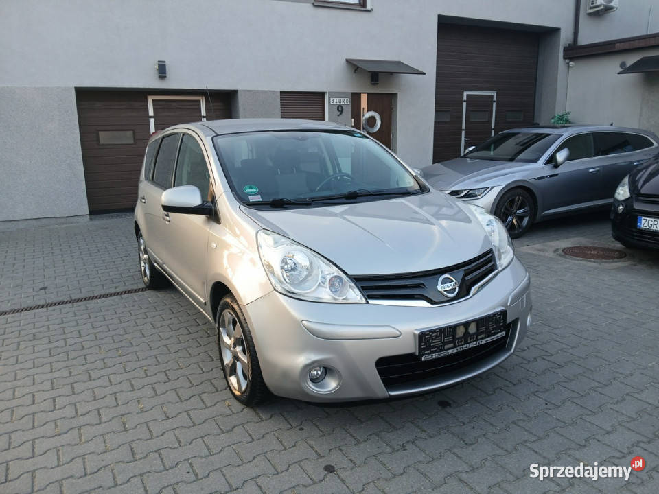 Nissan Note 16i klima navi alufelgi czujniki Gryfino
