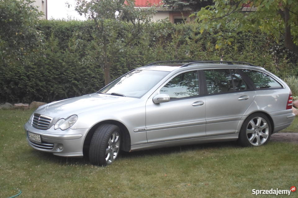 mercedes w203 lift srebrny Andrespol