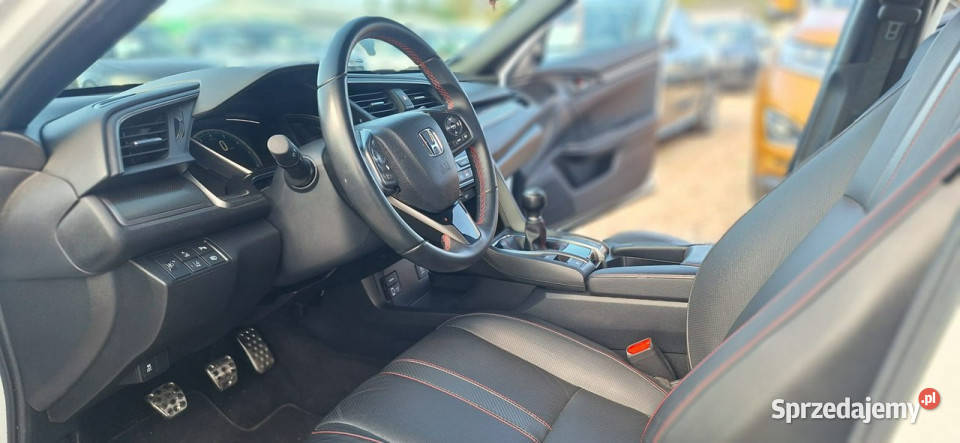 Honda Civic biala perla 10 ivtec ledy duza navi lakier metallic