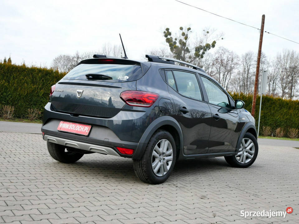 Dacia Sandero Stepway 10 TCe 90 Eu6 Tempomat wielofunkcyjna kierownica Goczałkowice-Zdrój