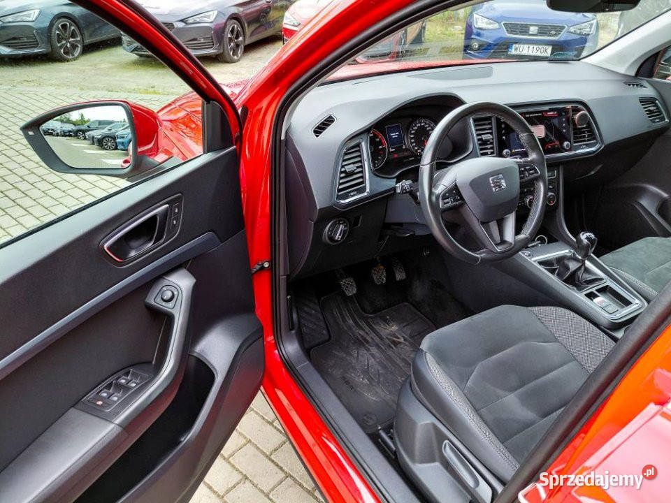SEAT Ateca 2020r FV23 SalonPL ASO BLIS Alcantara benzyna Kraków