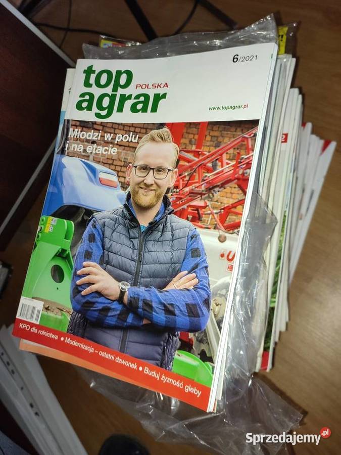 Czasopisma miesięczniki top agrar Brzeziny sprzedam