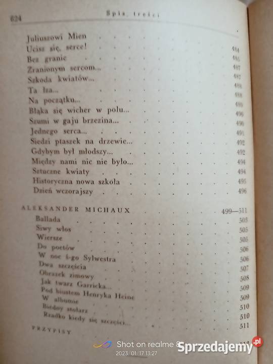 Księga wierszy polskich księgarnia internetowa Warszawa