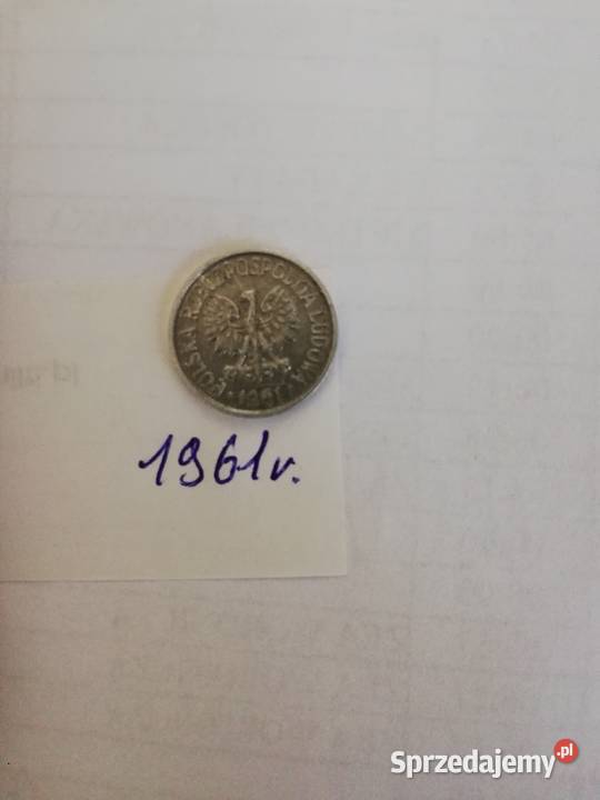 5 groszy z 1961r Warszawa