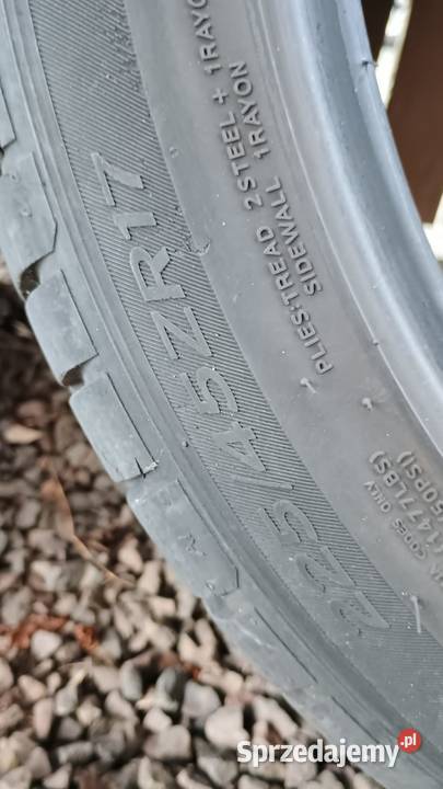 Opony letnie 4 kpl Hankook 2254517 2019r gruby 45 Rzeszów