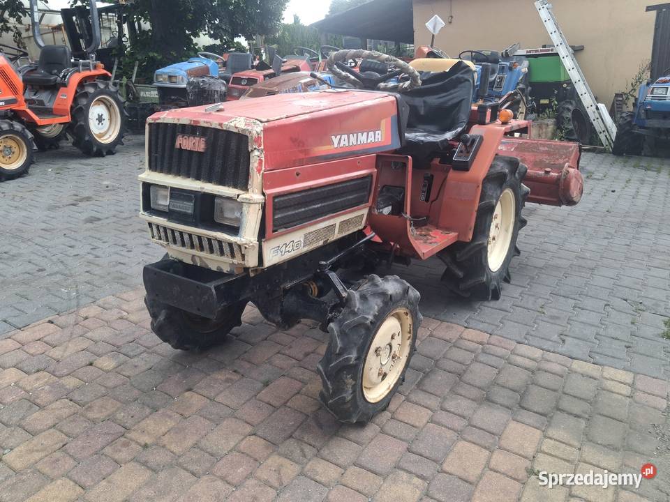 Yanmar F14 4x4 glebogryzarka Konary