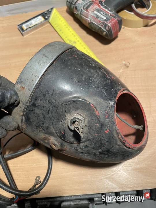 Lampa Wsk gil garbuska stacyjka ramka metalowa świętokrzyskie Kielce