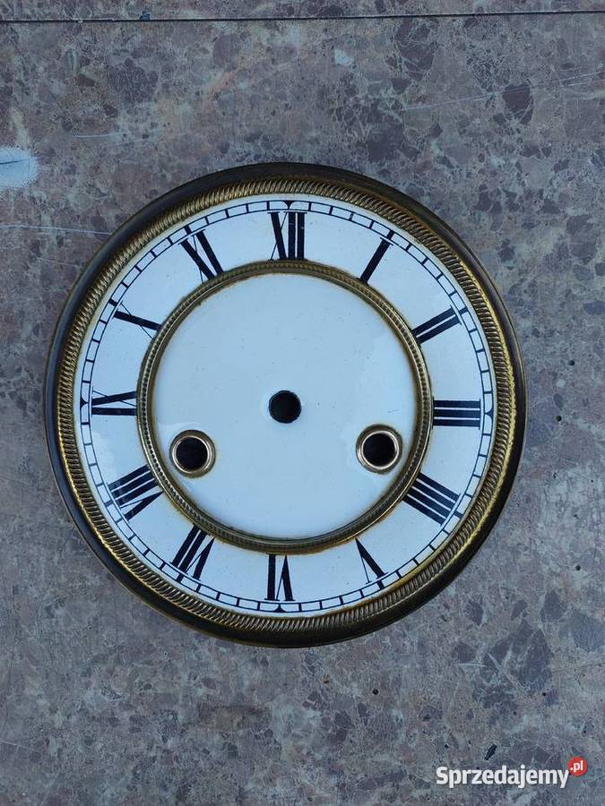 715 Tarcza zegara ściennego GB Gustav Becker 145 Tczew