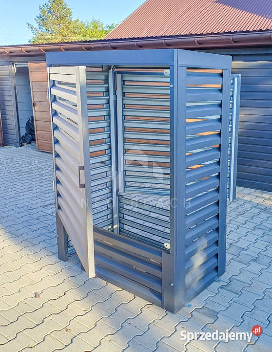 Osłona Pompy Ciepła 100x60x150 Antracyt Zabudowa Szczecin