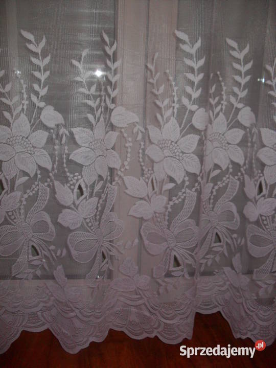 firana gotowakrem 160 x 200 dwie sztuki Wrocław