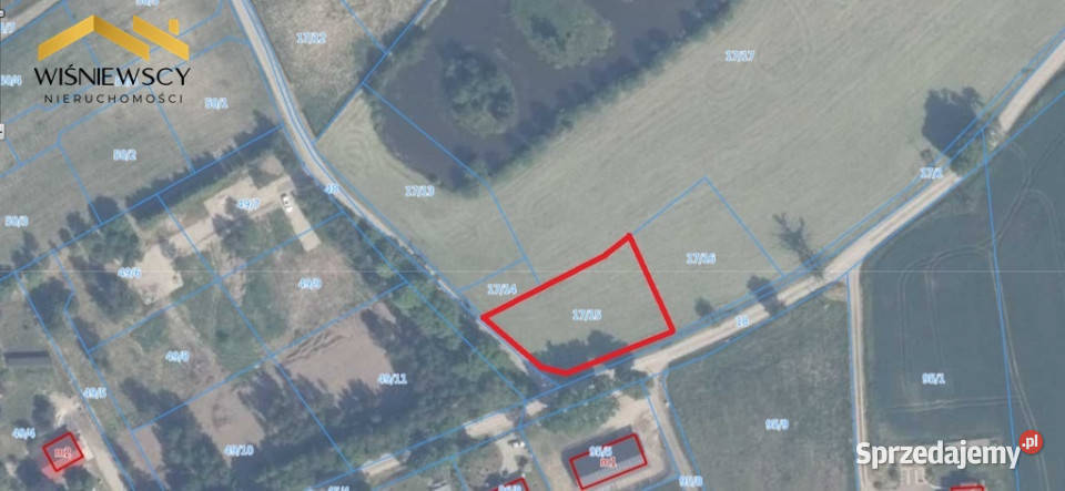 Działka budowlana 1321 m2 Zajezierze wydane WZ sprzedam