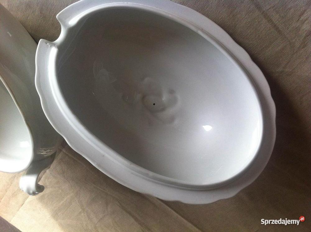 Stara waza sygnowana KPM biała Antyki, Sztuka, Kolekcje