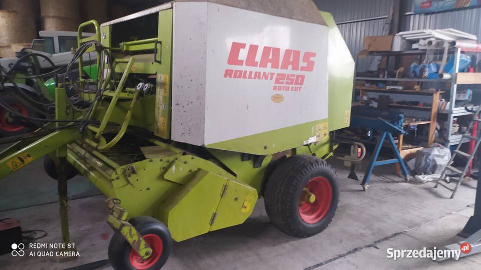 Prasa Claas roland 250 RC warmińsko-mazurskie Drogosze sprzedam