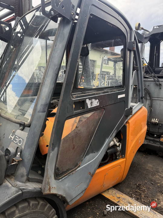 Drzwi kabiny LINDE H25 H30 H35 392 393 ORYGINAŁ Linde łódzkie Działoszyn