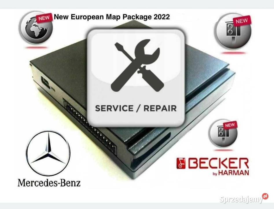 Mapy Mercedes A B C CLA CLS E GL GLA z nawigacją GPS i akcesoria Aleksandrów Łódzki