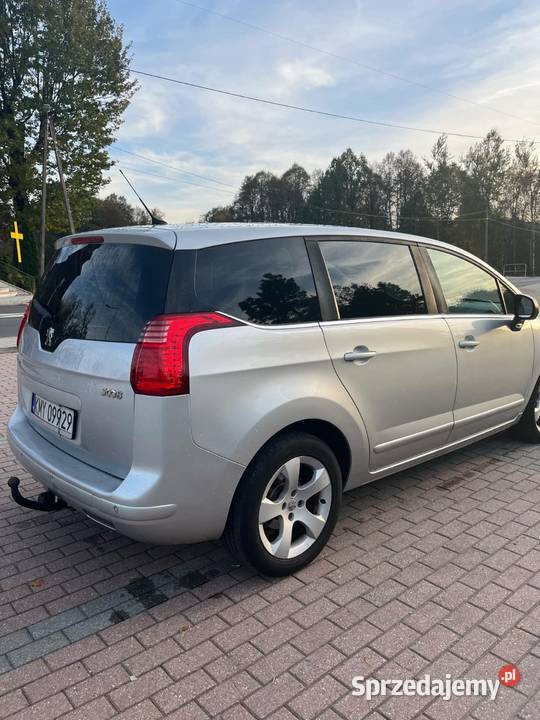 Peugeot 5008 20 hdi hak klimatyzacja poduszka powietrzna Myślenice
