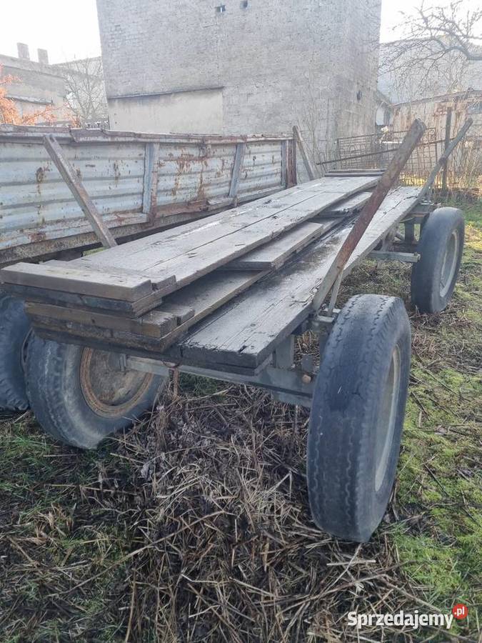 Wóz przyczepa do traktora Wręczyca Wielka sprzedam