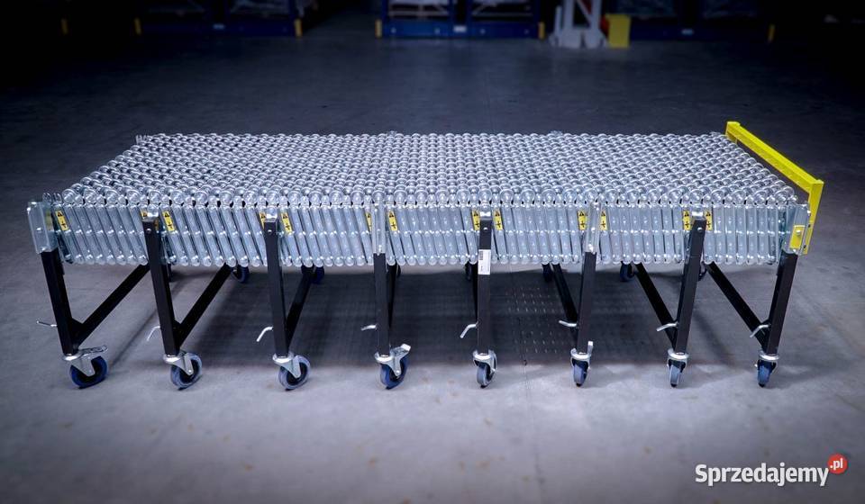 Przenośnik rolkowy grawitacyjny szer 610 i 760mm Chojnice sprzedam