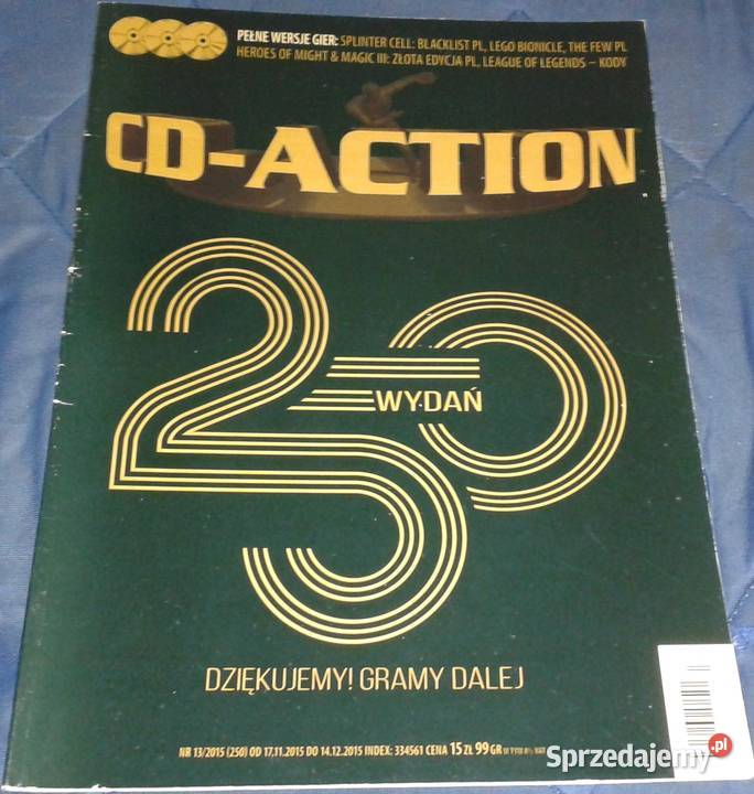 CDAction 13 2015 250 Rok wydania 2015 lubelskie