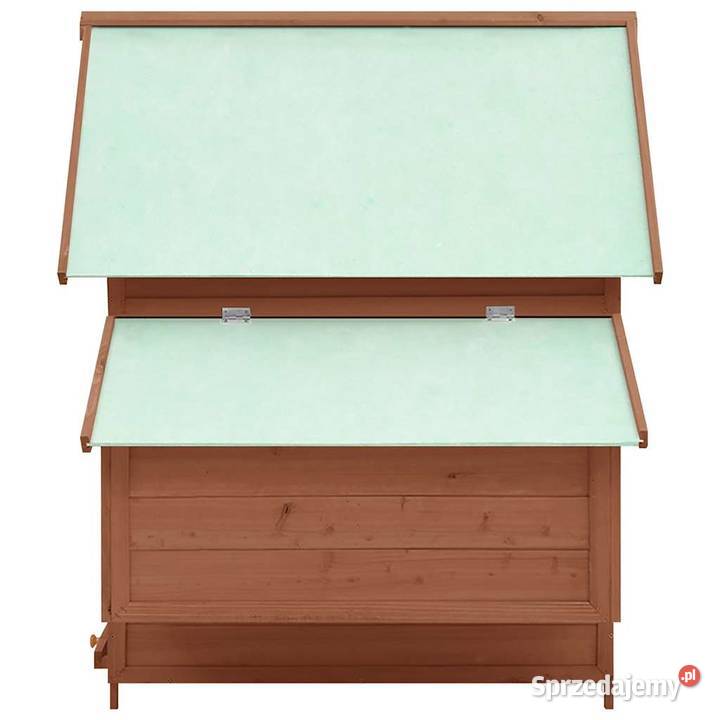 vidaXL Klatka kurcząt mokka i biel 150x96x110 Warszawa sprzedam