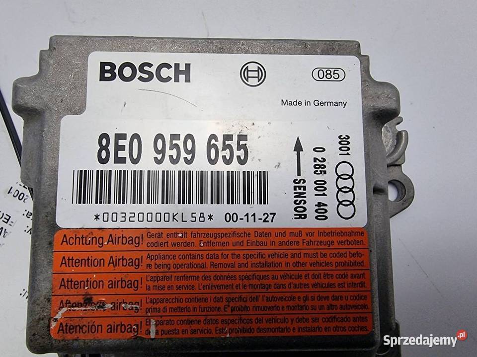 MODUŁ AUDI A4 B6 8E0959655 Lipno sprzedam