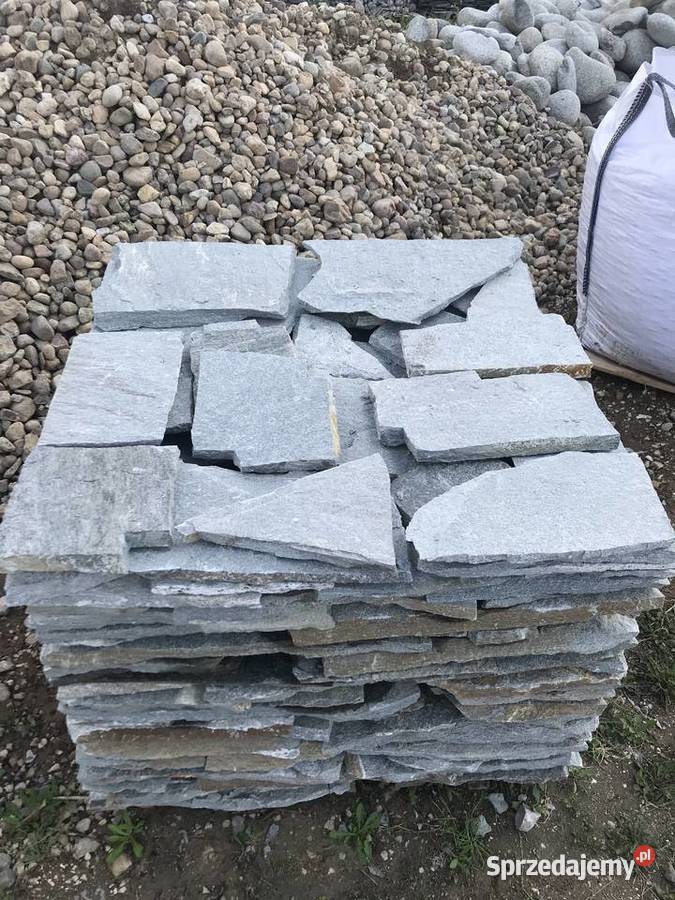 TWARDY ŁUPEK NATURALNY Kamień na Schody na Taras Warszawa