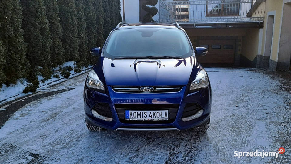 Ford Kuga Serwis PółSkóry 4x4 150 GWARANCJA aluminiowe felgi
