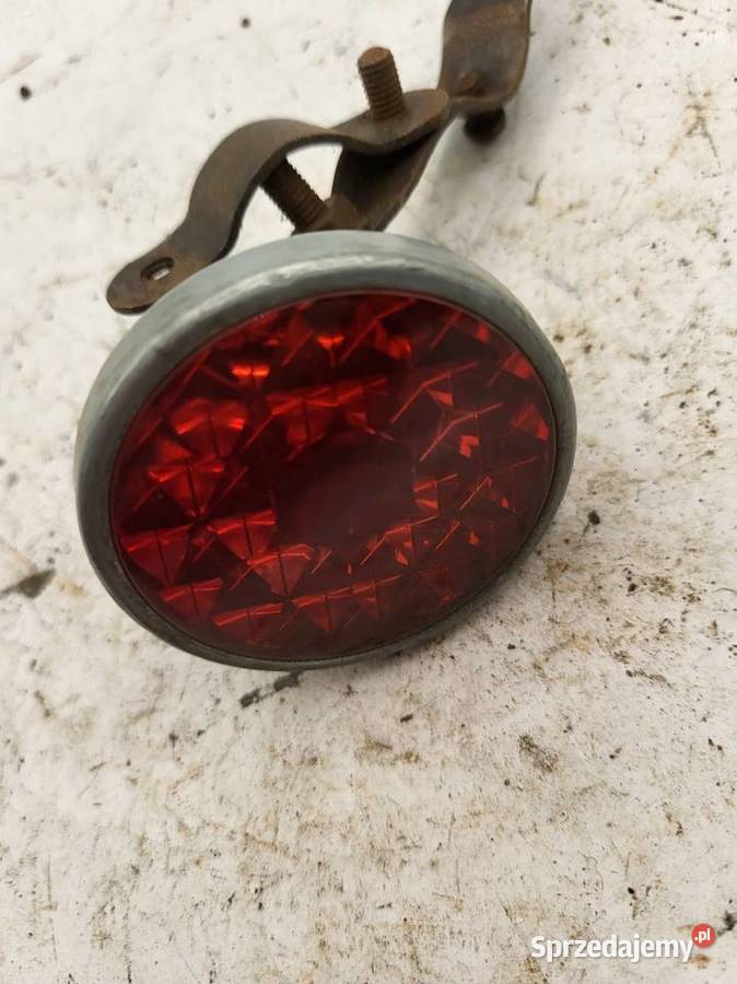 SZKLANA LAMPKA TYŁ ROWEROWA MOTOROWEROWA Rybnik