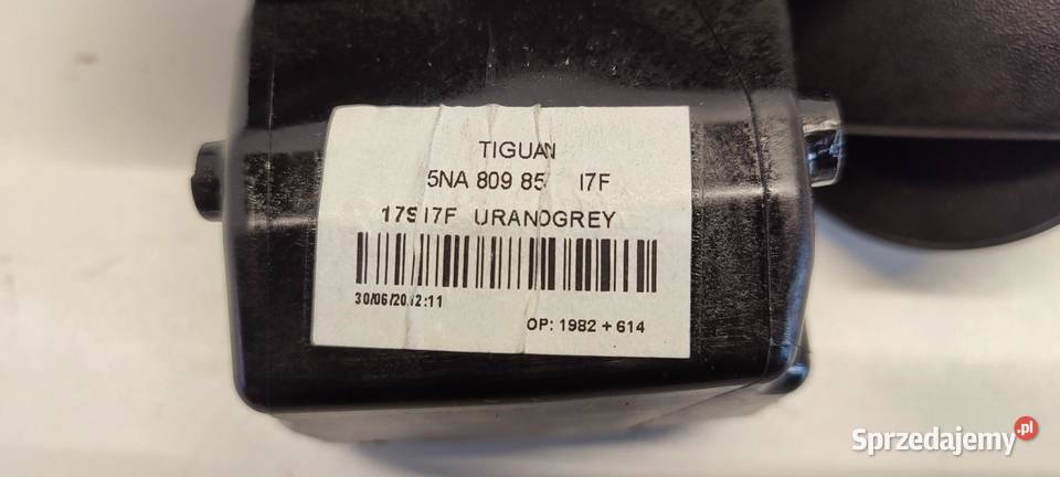 VW TIGUAN II KLAPKA WLEWU PALIWA I7F 5NA809857